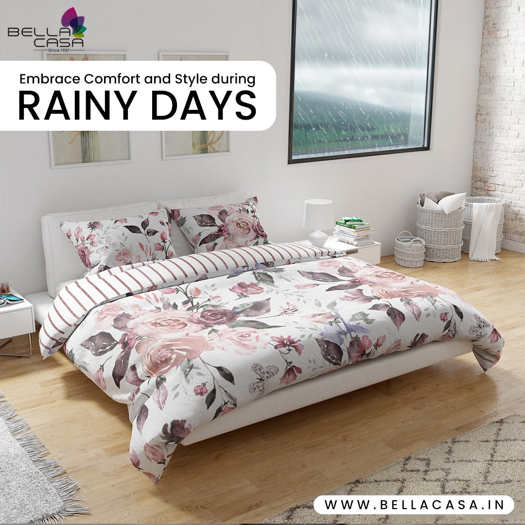 Bedsheets for Monsoon: Embrace Comfort and Style during Rainy Days
