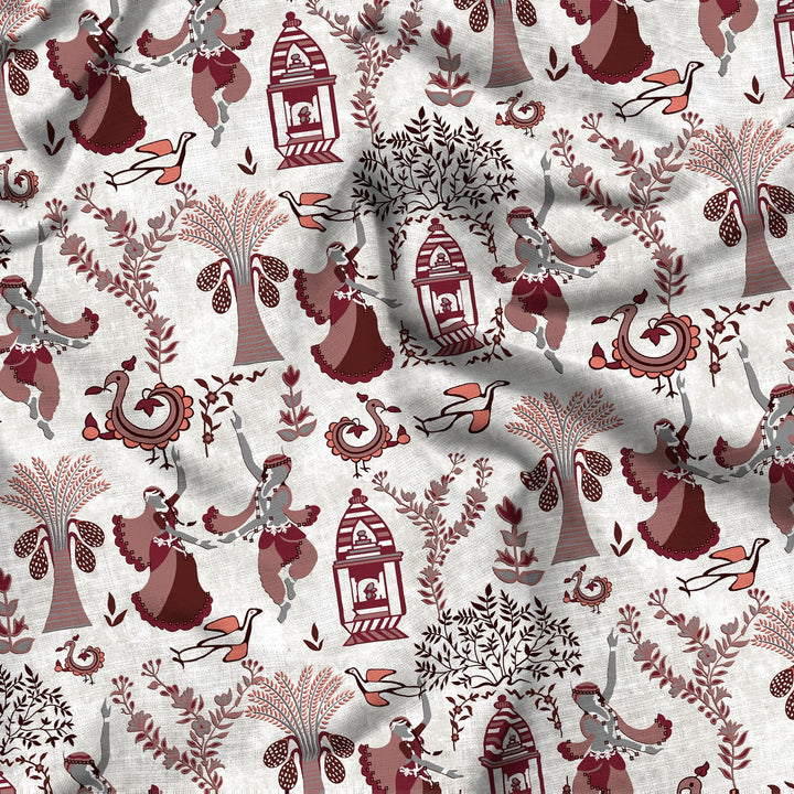Bella Casa Fashion & Retail Ltd  Quilt 60 X 90 Inch / Brown / Cotton Bella Casa 150 GSM Cotton Single Reversible AC Quilt for Winter (152 X 229 cm, Brown)