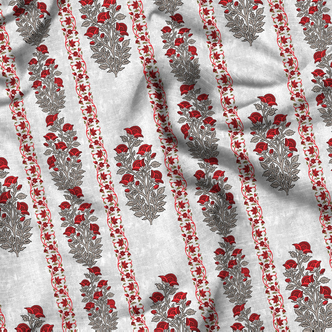Bella Casa Fashion & Retail Ltd  Quilt 60 X 90 Inch / Red / Cotton Bella Casa 150 GSM Cotton Single Reversible AC Quilt for Winter (152 X 229 cm, Red)