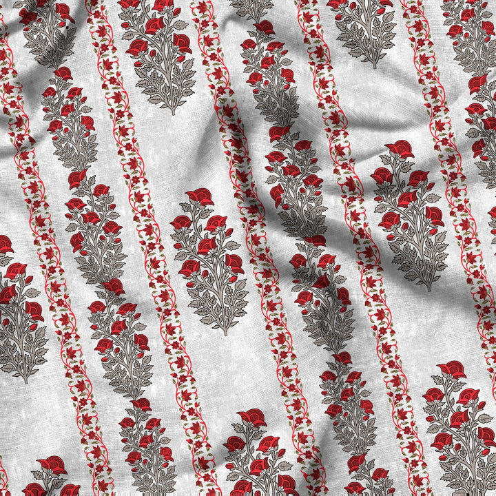 Bella Casa Fashion & Retail Ltd  Quilt 60 X 90 Inch / Red / Cotton Bella Casa 150 GSM Cotton Single Reversible AC Quilt for Winter (152 X 229 cm, Red)