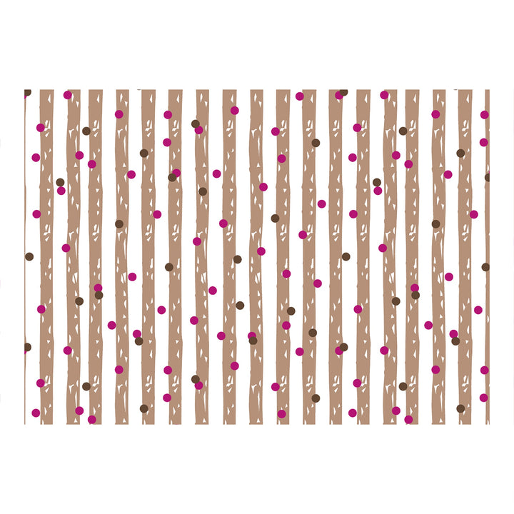 BELLA CASA FASHION BEDSHEET Double Bedsheet Set King Size Cotton Dark Pink Colour - Mysterious Collection