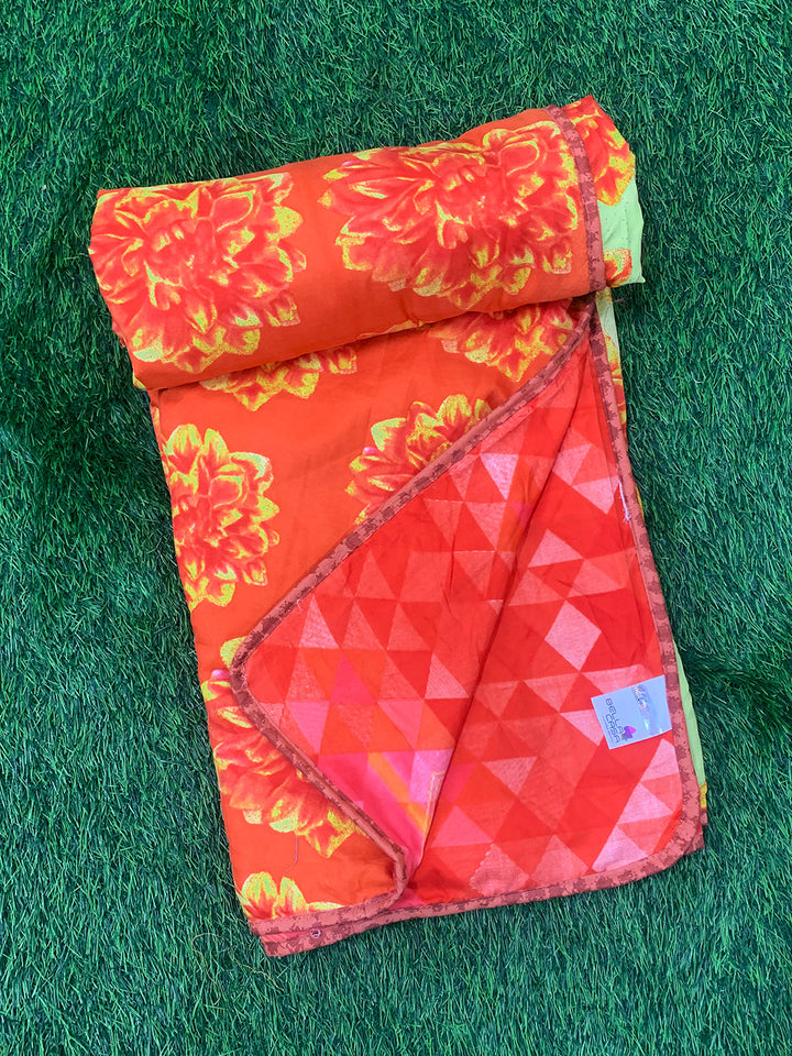 Bella Casa Fashion & Retail Ltd  Double Dohar / AC Blanket Reversible| Size: 200 X 210 CM - Breeze Collection