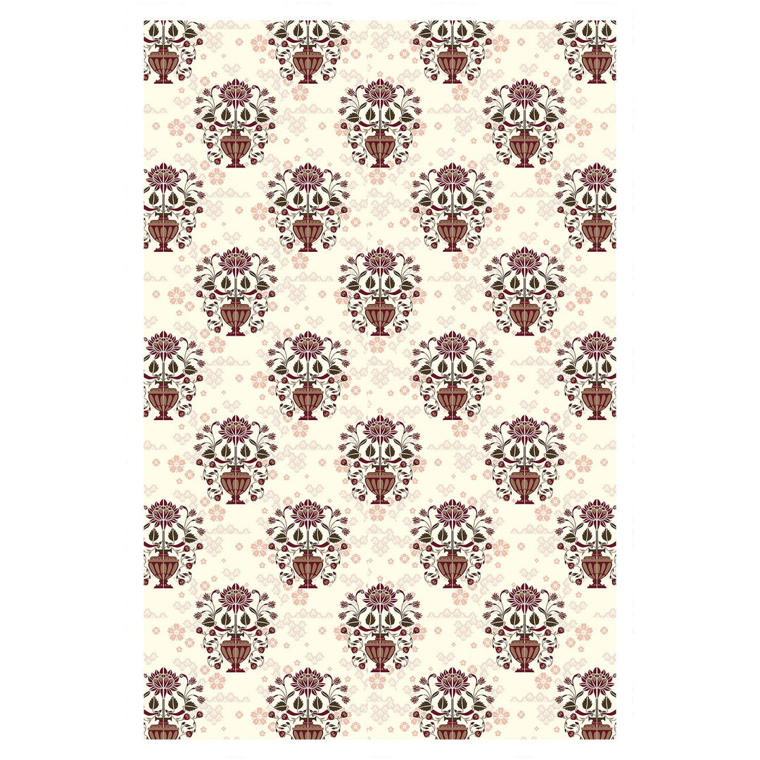 BELLA CASA FASHION Dohar 60 X 90 Inch / Brown / Cotton Single Dohar / AC Blanket Reversible| Size: 152 X 228 CM - Canva Collection