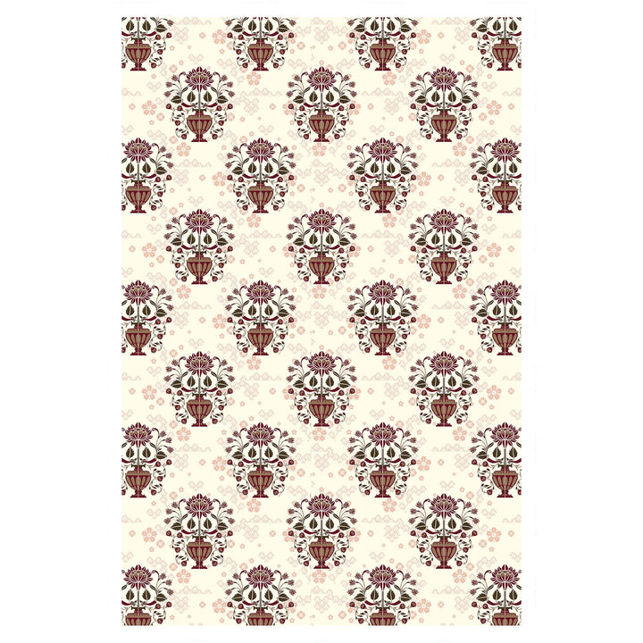 BELLA CASA FASHION Dohar 60 X 90 Inch / Brown / Cotton Single Dohar / AC Blanket Reversible| Size: 152 X 228 CM - Canva Collection