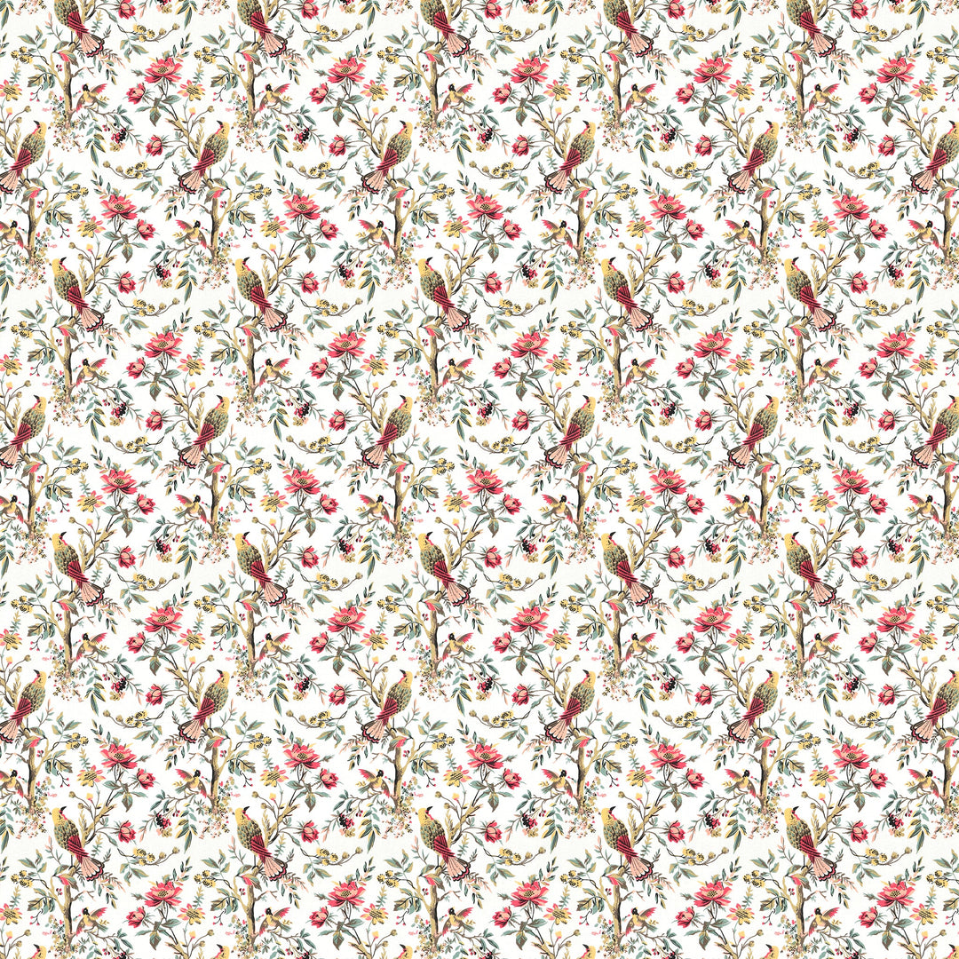 Bella Casa Fashion & Retail Ltd Bedding Set 90 x 108 inch / Multi / Cotton 5 PC Bedding Set ( 1 Double Bedsheet with 2 Pillow Covers & 2 Reversible Single Dohar ) Floral Design Cotton Multi Colour - Oasis Bedding Set