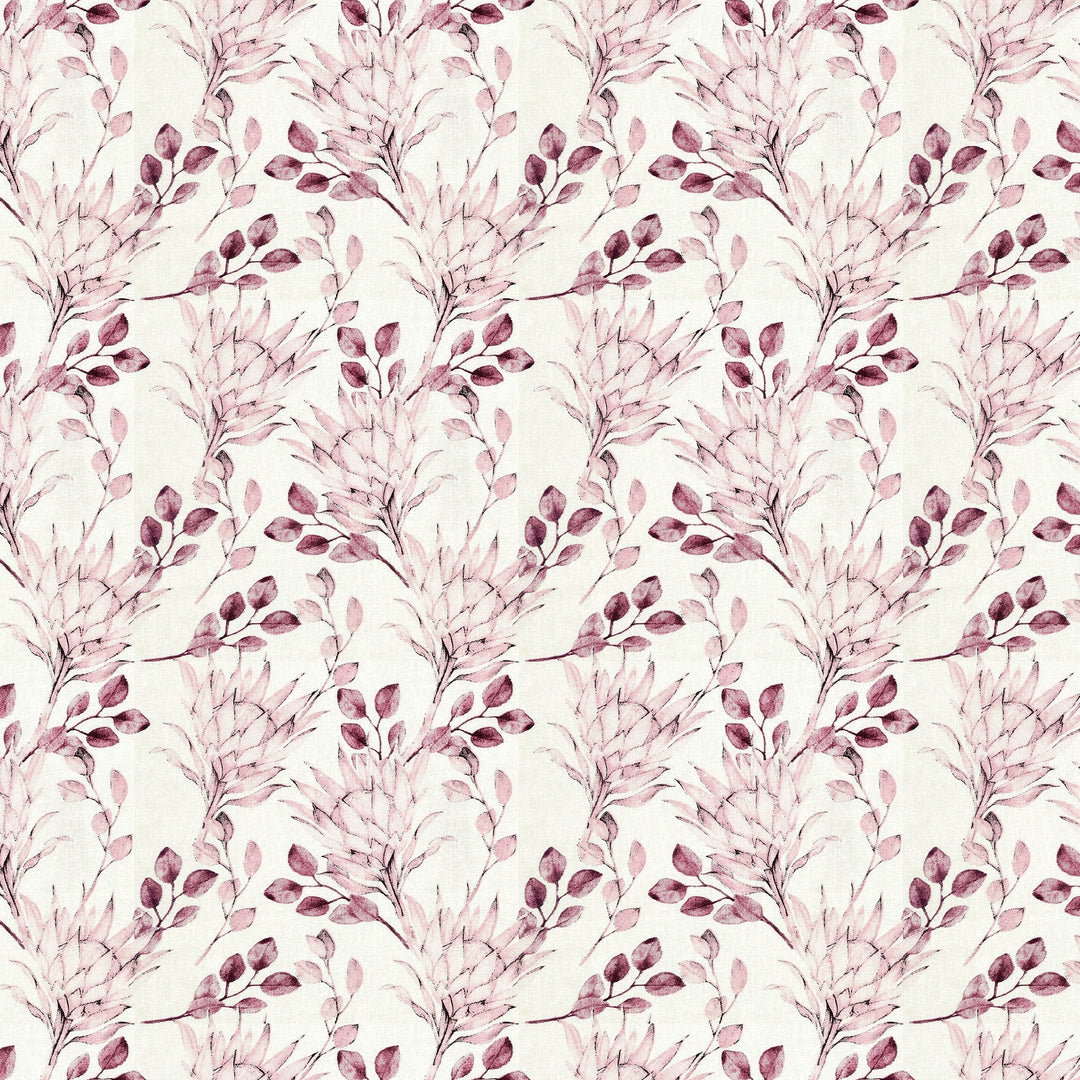 Bella Casa Fashion & Retail Ltd BEDSHEET 60 X 90 Inch / Pink / Cotton Bella Casa Single Size Cotton Bedsheet with 1 Pillow Cover Floral Design Pink Colour - Stella Collection