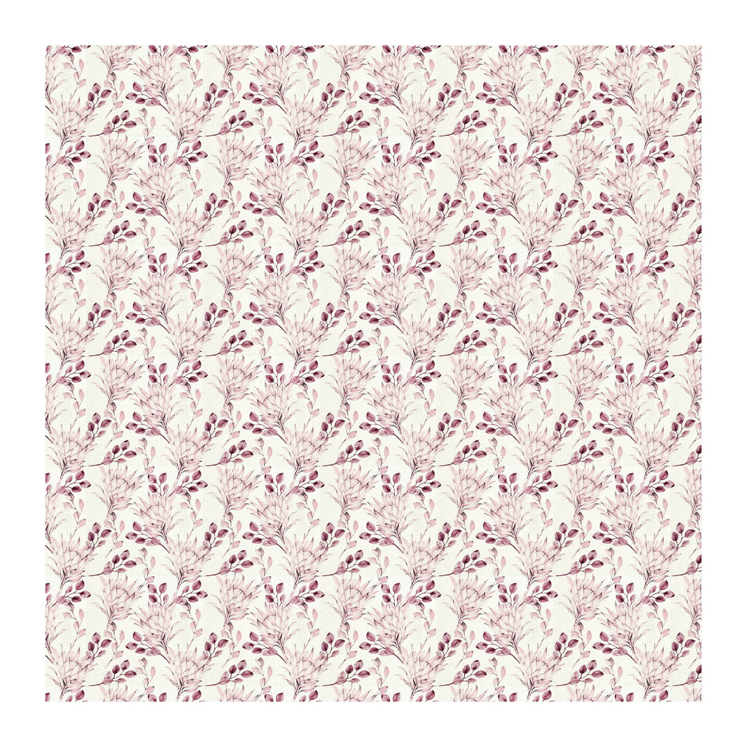 Bella Casa Fashion & Retail Ltd BEDSHEET 60 X 90 Inch / Pink / Cotton Bella Casa Single Size Cotton Bedsheet with 1 Pillow Cover Floral Design Pink Colour - Stella Collection