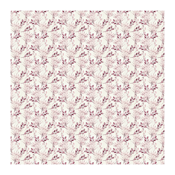 Bella Casa Fashion & Retail Ltd BEDSHEET 60 X 90 Inch / Pink / Cotton Bella Casa Single Size Cotton Bedsheet with 1 Pillow Cover Floral Design Pink Colour - Stella Collection