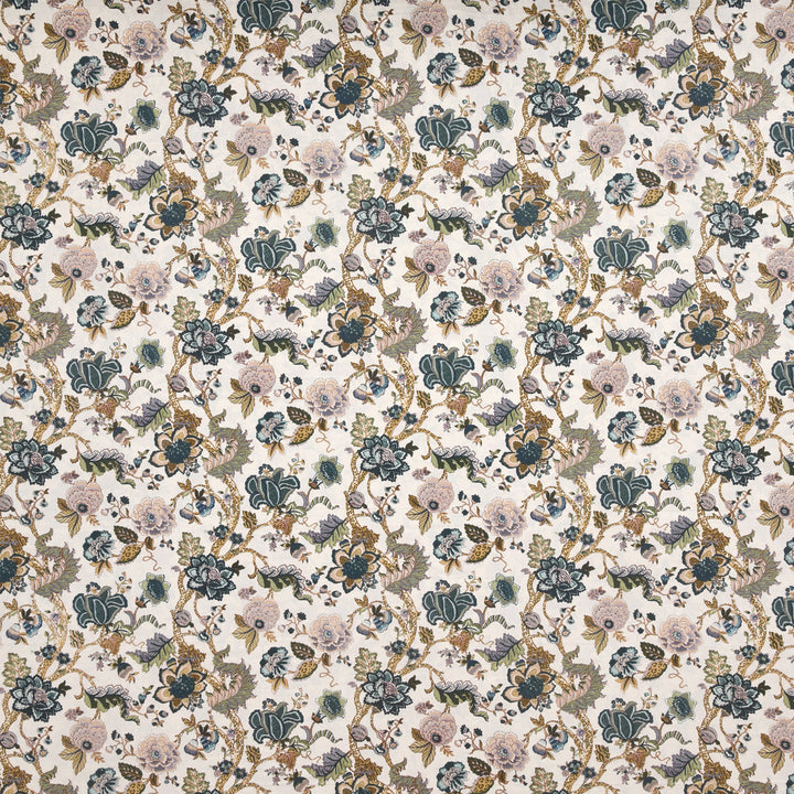 Bella Casa Fashion & Retail Ltd BEDSHEET 72 inch x 78 inch + 10 inch / Multicolor / 100 % Pure Cotton Double Fitted Bedsheet Set 100% Cotton with 2 Pillow Covers Floral Design Multi Colour - Scarlet Collection