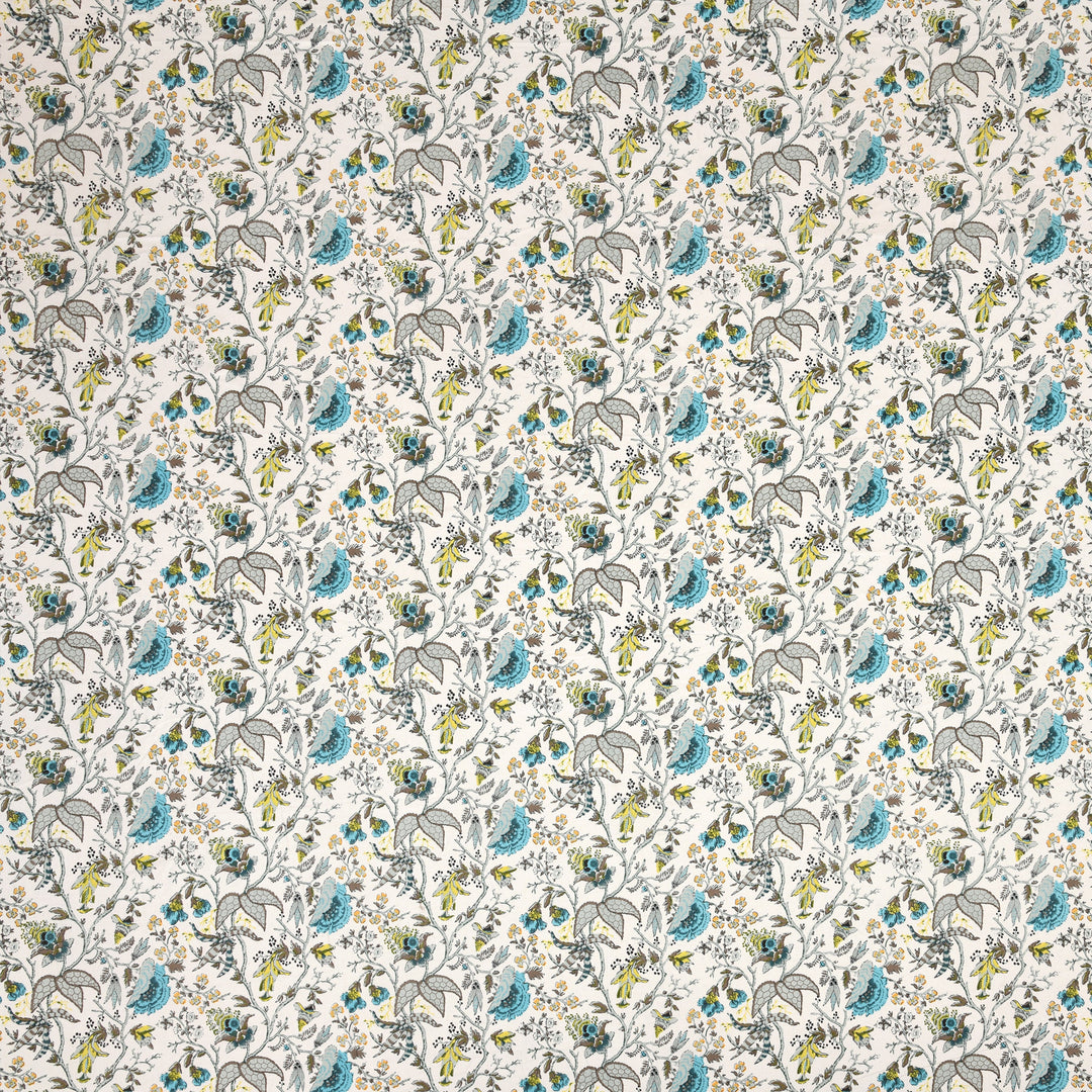 Bella Casa Fashion & Retail Ltd BEDSHEET 72 inch x 78 inch + 10 inch / Multicolor / 100 % Pure Cotton Double Fitted Bedsheet Set 100% Cotton with 2 Pillow Covers Floral Design Multi Colour - Scarlet Collection