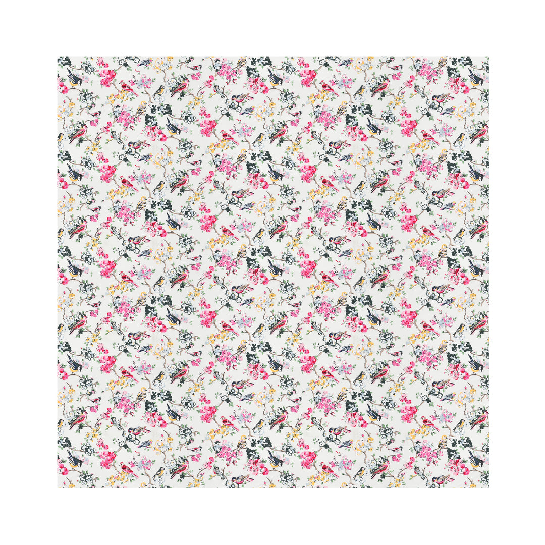 Bella Casa Fashion & Retail Ltd BEDSHEET 72 inch x 78 inch + 10 inch / Multicolor / 100 % Pure Cotton Double Fitted Bedsheet Set 100% Cotton with 2 Pillow Covers Floral Design Multi Colour - Scarlet Collection