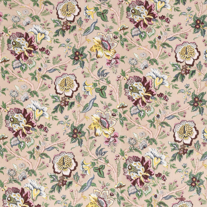 Bella Casa Fashion & Retail Ltd BEDSHEET 72 inch x 78 inch + 10 inch / Multicolor / 100 % Pure Cotton Double Fitted Bedsheet Set 100% Cotton with 2 Pillow Covers Floral Design Multi Colour - Scarlet Collection