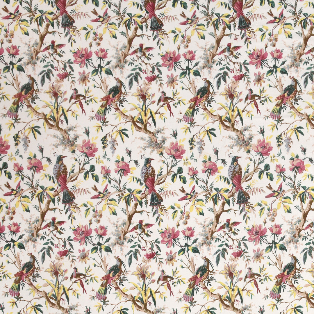 Bella Casa Fashion & Retail Ltd BEDSHEET 72 inch x 78 inch + 10 inch / Multicolor / 100 % Pure Cotton Double Fitted Bedsheet Set 100% Cotton with 2 Pillow Covers Floral Design Multi Colour - Scarlet Collection