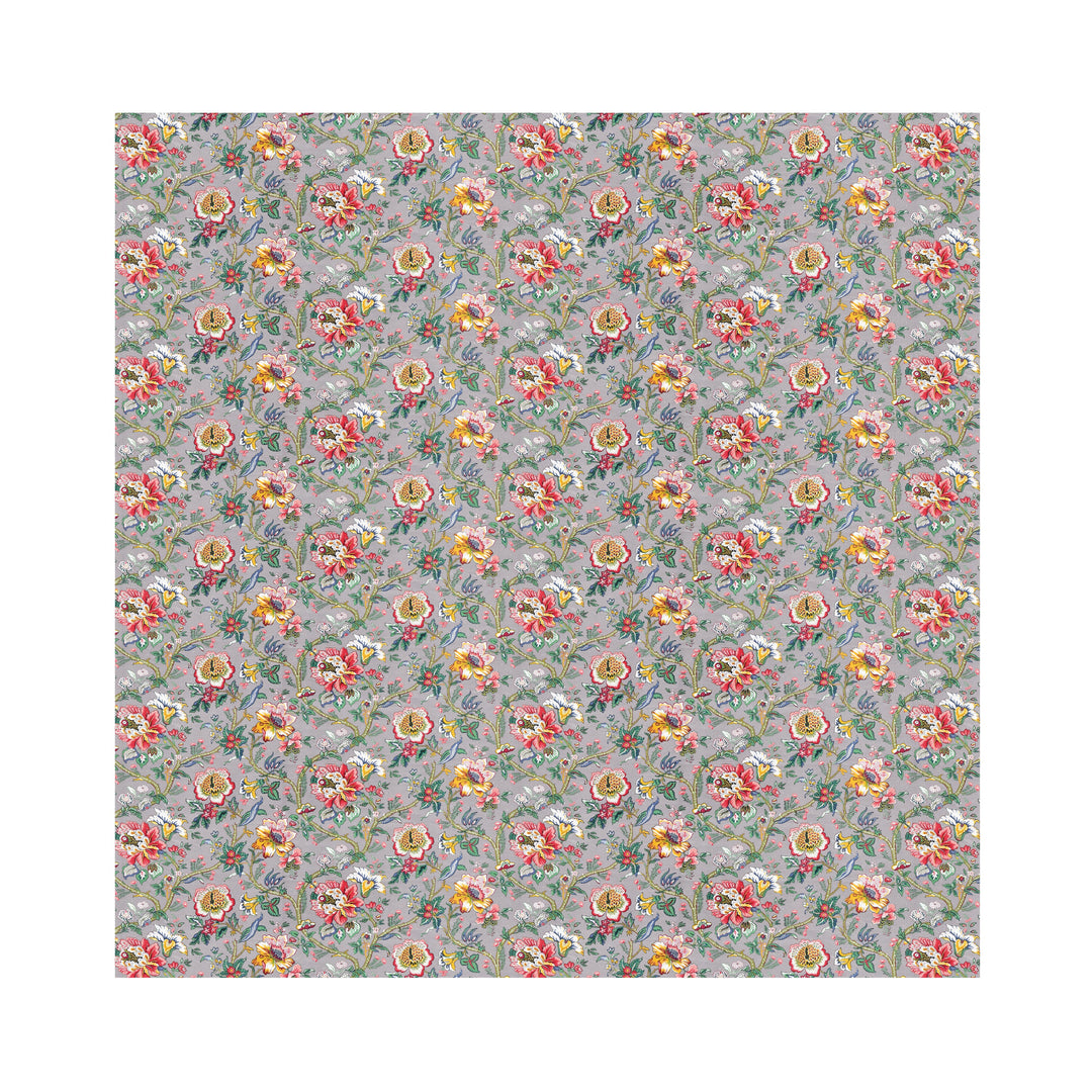 Bella Casa Fashion & Retail Ltd BEDSHEET 72 inch x 78 inch + 10 inch / Multicolor / 100 % Pure Cotton Double Fitted Bedsheet Set 100% Cotton with 2 Pillow Covers Floral Design Multi Colour - Scarlet Collection