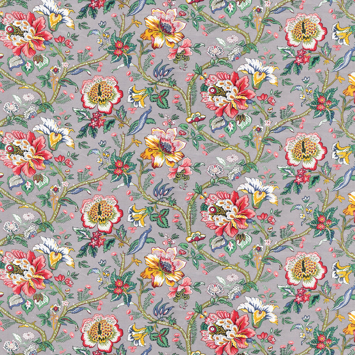 Bella Casa Fashion & Retail Ltd BEDSHEET 72 inch x 78 inch + 10 inch / Multicolor / 100 % Pure Cotton Double Fitted Bedsheet Set 100% Cotton with 2 Pillow Covers Floral Design Multi Colour - Scarlet Collection