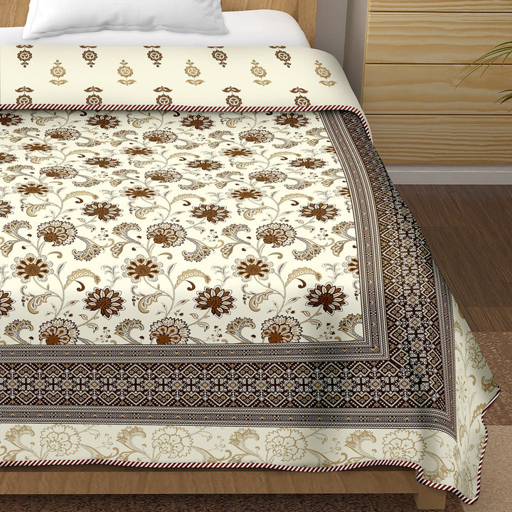 Bella Casa Fashion & Retail Ltd  Single Dohar / AC Blanket Reversible| Size: 152 X 228 CM - Canva Collection
