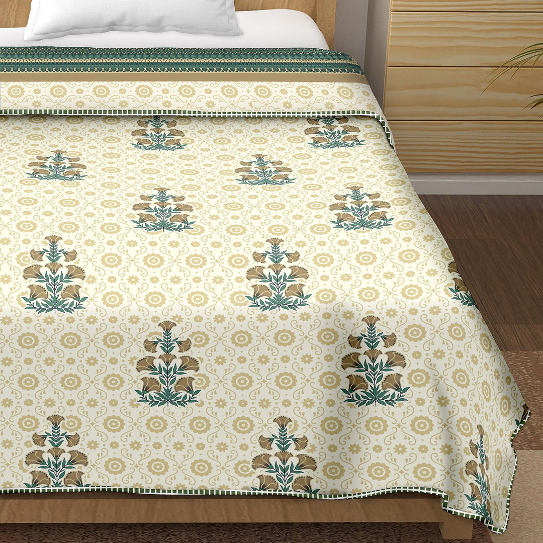 Bella Casa Fashion & Retail Ltd  Single Dohar / AC Blanket Reversible| Size: 152 X 228 CM - Canva Collection