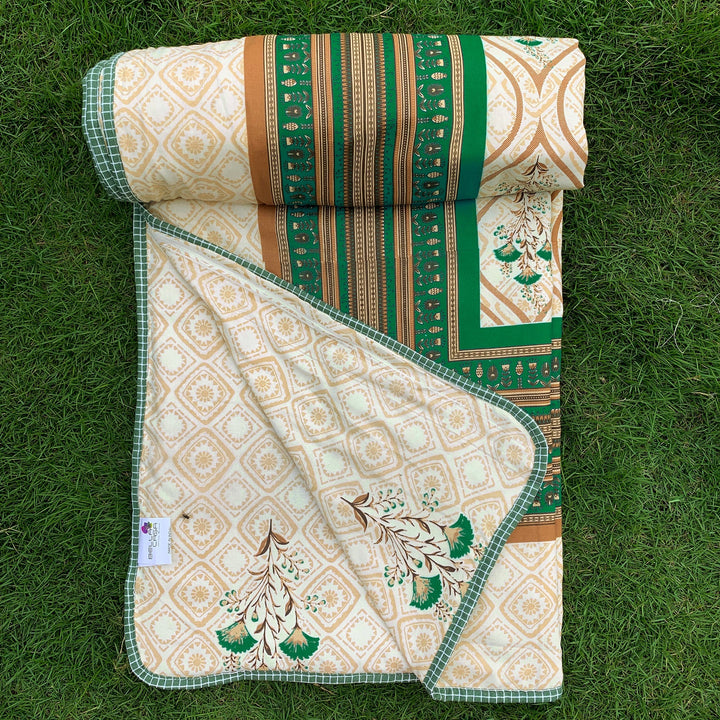 Bella Casa Fashion & Retail Ltd  Single Dohar / AC Blanket Reversible| Size: 152 X 228 CM - Canva Collection