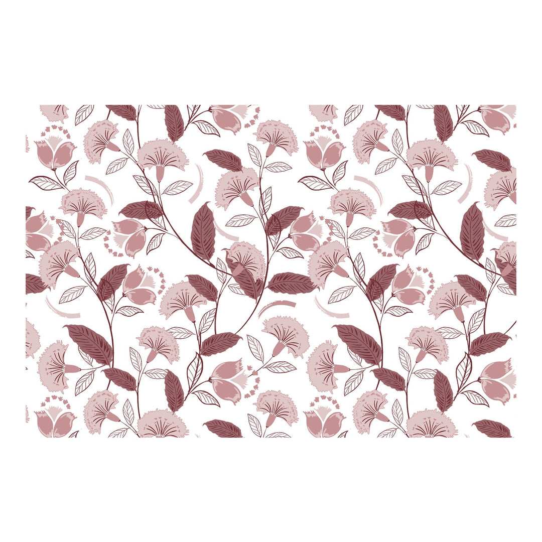 BELLA CASA FASHION BEDSHEET Double Bedsheet Set Super King Size 100 % Cotton Rust Colour -Blueberry Collection
