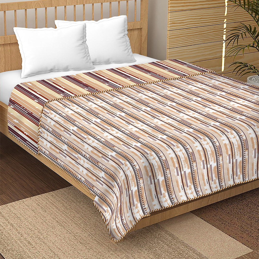 Double Dohar/AC Blanket Reversible Cotton | Size: 228 X 254 CM - Finland Collection