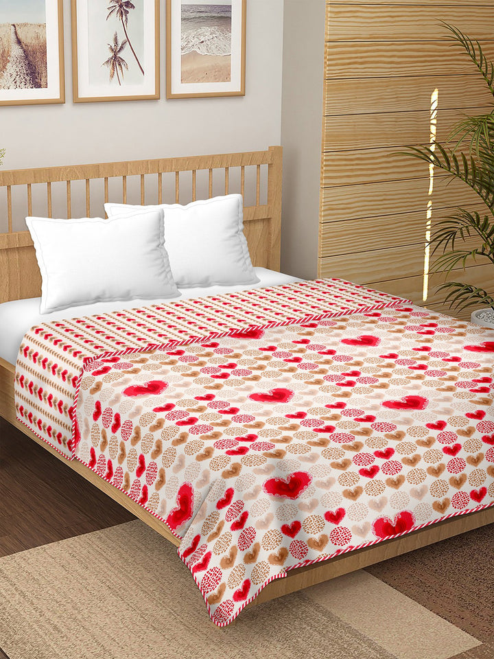 Double Dohar/AC Blanket Reversible Cotton | Size: 228 X 254 CM - Finland Collection