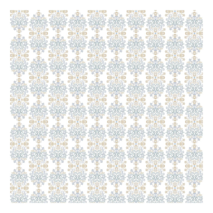 Bella Casa Fashion & Retail Ltd  BEDSHEET Double Bedsheet King Size Cotton Floral Blue Colour with 2 Pillow Covers - Sunshine Collection