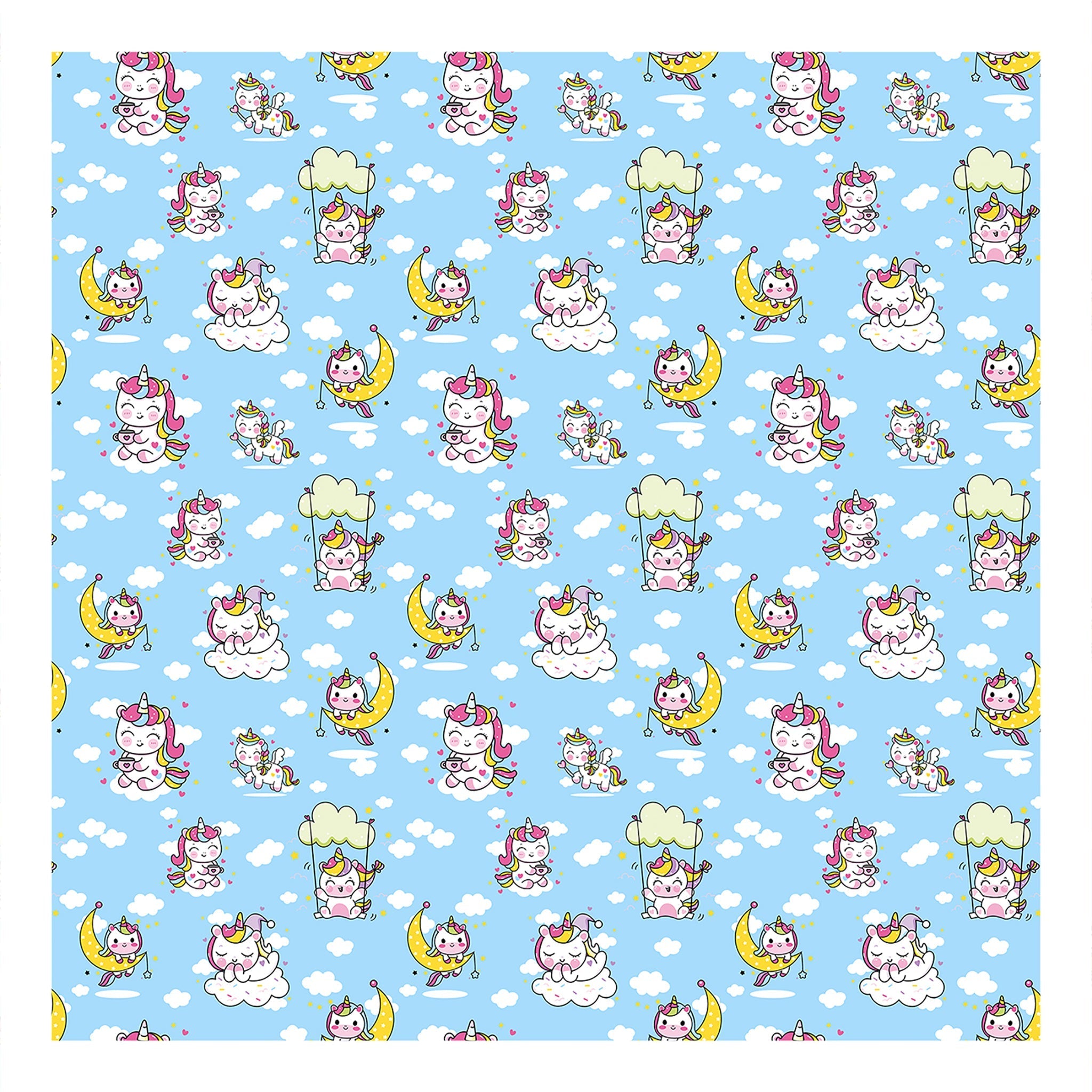 Single Bedsheet Set 180 TC 100 % Cotton - Kids Kingdom Collection