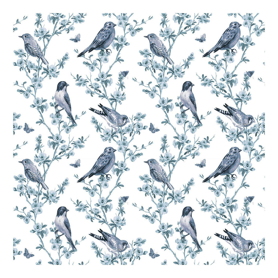 Bella Casa Fashion & Retail Ltd  Bella Casa 180 TC Cotton Blue Colour Bedsheet with 2 Pillow Covers - Genteel Collection