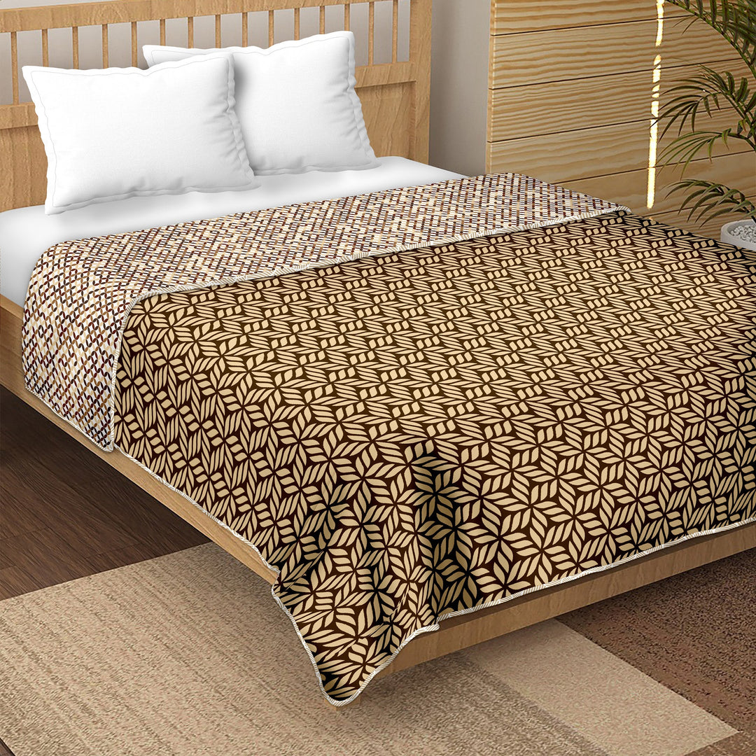 Bella Casa Fashion & Retail Ltd  Dohar Double Dohar/AC Blanket Reversible Cotton | Size: 228 X 254 CM - Finland Collection