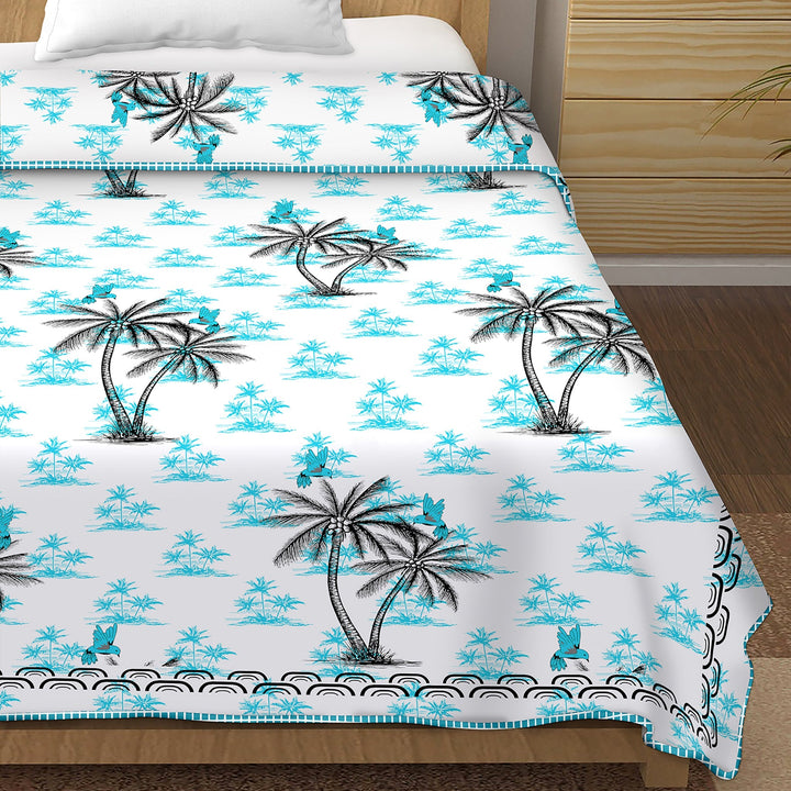 Bella Casa Fashion & Retail Ltd Dohar Single Cotton Reversible Dohar / AC Blanket  | Size: 152 X 228 CM - Canva Collection