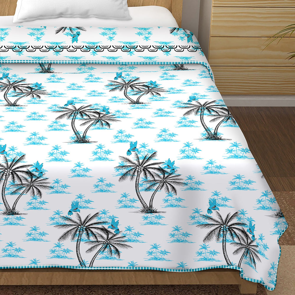 Bella Casa Fashion & Retail Ltd Dohar Single Cotton Reversible Dohar / AC Blanket  | Size: 152 X 228 CM - Canva Collection