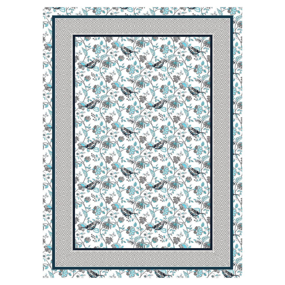 Bella Casa Fashion & Retail Ltd Dohar Single Cotton Reversible Dohar / AC Blanket | Size: 152 X 228 CM - Canva Collection