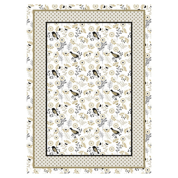 Bella Casa Fashion & Retail Ltd Dohar Single Cotton Reversible Dohar / AC Blanket | Size: 152 X 228 CM - Canva Collection