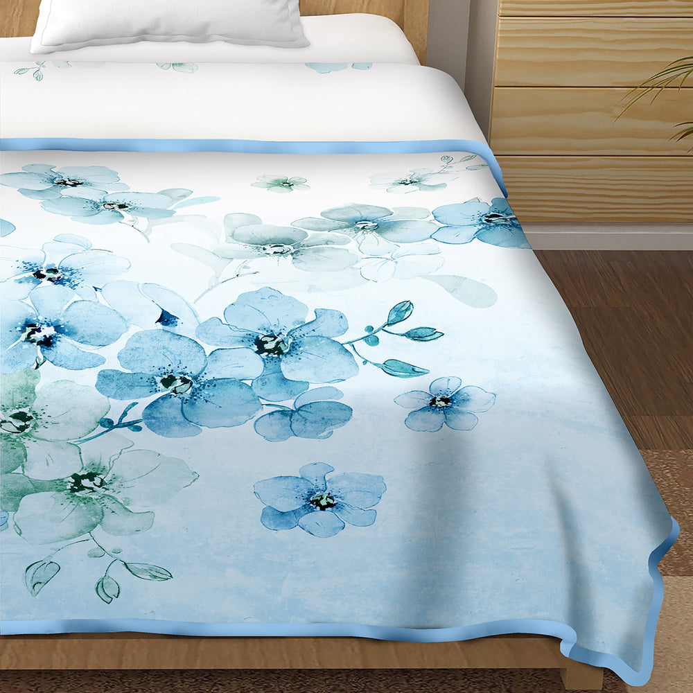 Bella Casa Fashion & Retail Ltd Dohar Single Dohar / AC Blanket Reversible 100 % Cotton| Size: 168 X 235 CM
