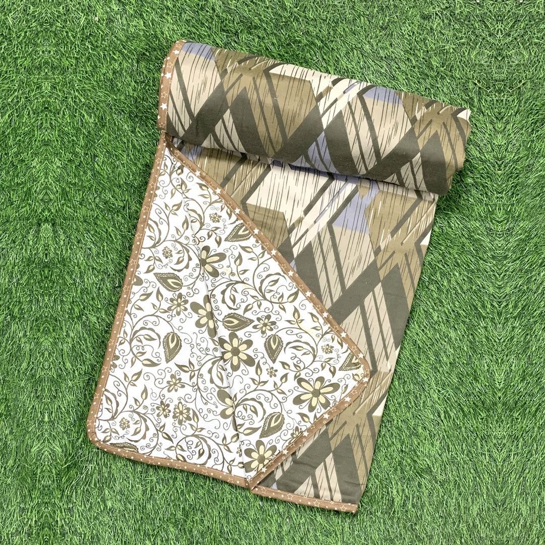 Bella Casa Fashion & Retail Ltd Dohar Single Dohar/AC Blanket Reversible Cotton| Size: 152 X 228 CM - Plum Dohar