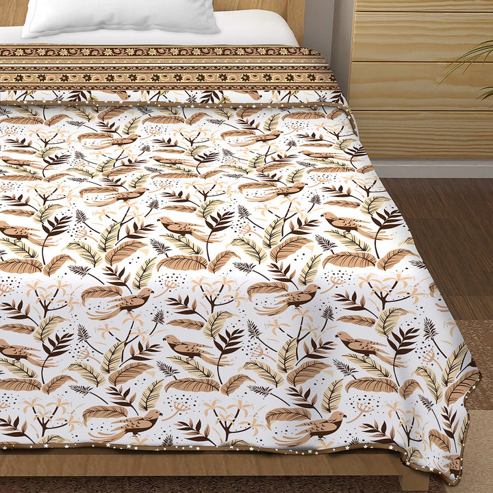 Bella Casa Fashion & Retail Ltd Dohar Single Dohar / AC Blanket Reversible| Size: 152 X 228 CM - Canva Collection