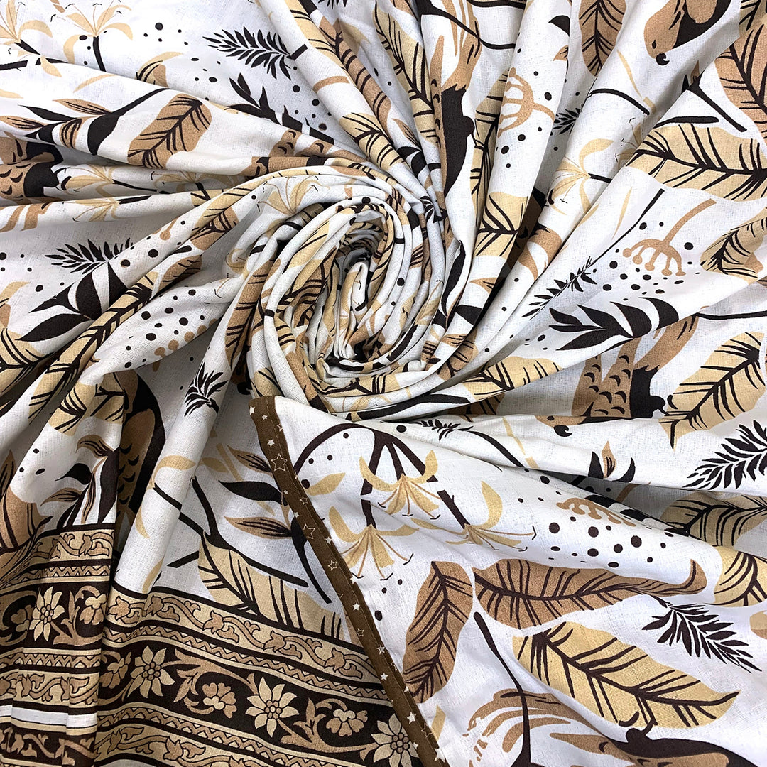 Bella Casa Fashion & Retail Ltd Dohar Single Dohar / AC Blanket Reversible| Size: 152 X 228 CM - Canva Collection