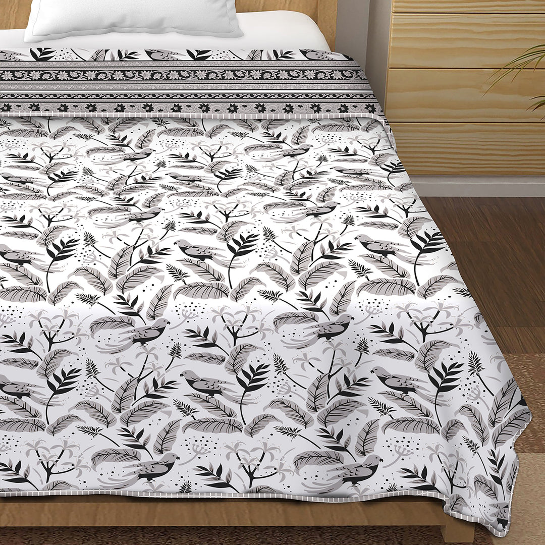 Bella Casa Fashion & Retail Ltd Dohar Single Dohar / AC Blanket Reversible| Size: 152 X 228 CM - Canva Collection