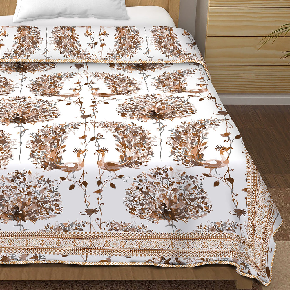 Bella Casa Fashion & Retail Ltd Dohar Single Dohar / AC Blanket Reversible| Size: 152 X 228 CM - Canva Collection