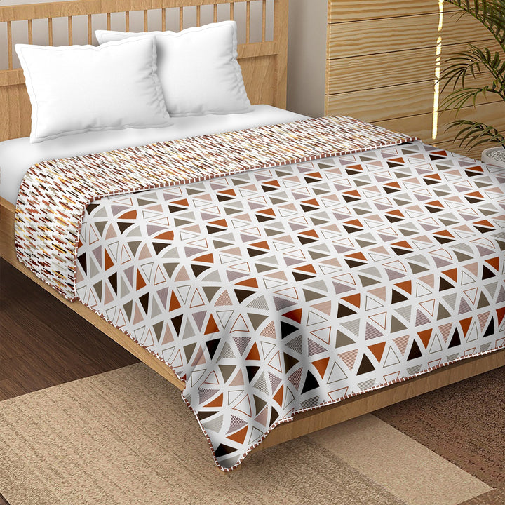 Double Dohar/AC Blanket Reversible Cotton | Size: 228 X 254 CM - Finland Collection