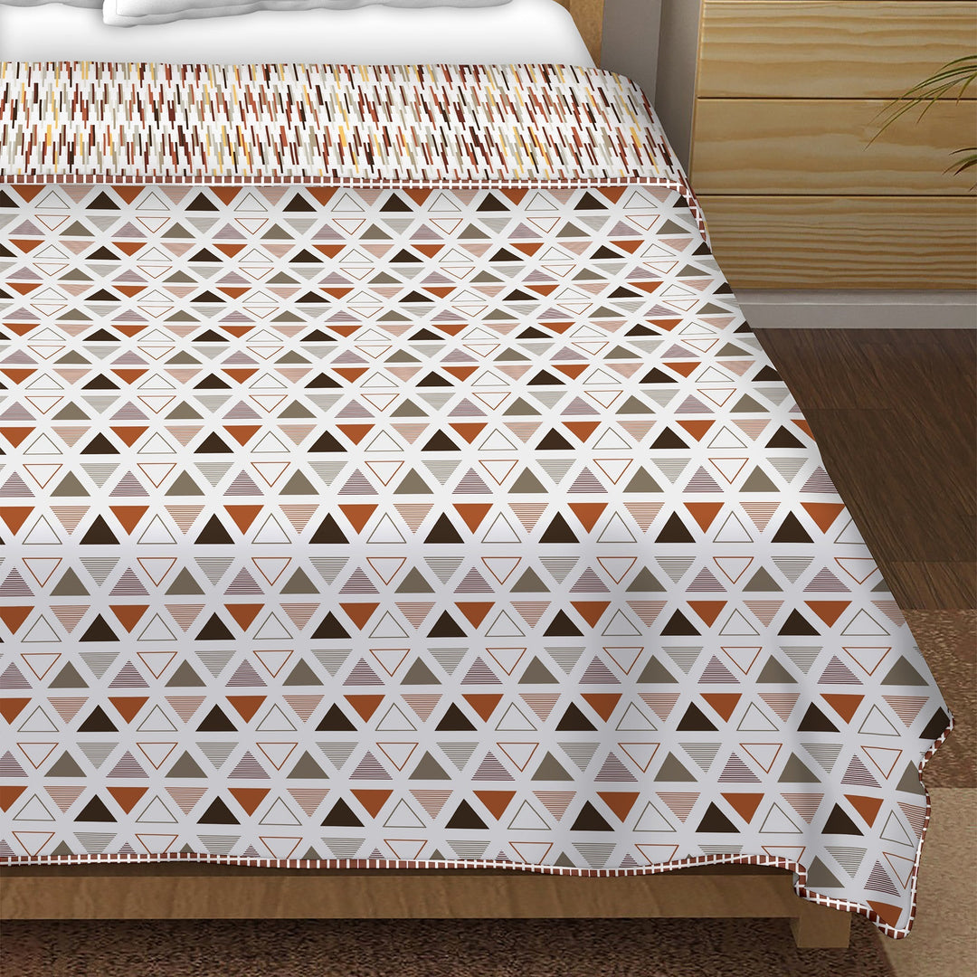 Double Dohar/AC Blanket Reversible Cotton | Size: 228 X 254 CM - Finland Collection