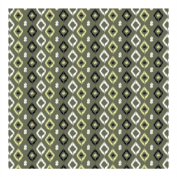 Bella Casa Fashion & Retail Ltd  Single Cotton Abstract Green Colour Bedsheet with 1 Pillow Cover- Cuddle Collection